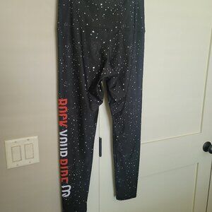 CycleBar Emily Hsu cobranded outer space leggings